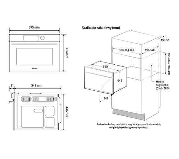 Духовка електрична Samsung NQ5B6753CAK 379037 фото