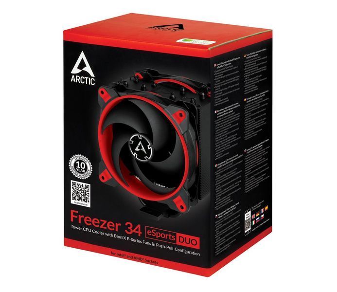 Воздушное охлаждение Arctic Freezer 34 eSports Duo Red (ACFRE00060A) 329212 фото