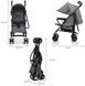 Прогулочная коляска KinderKraft Tik Stone Grey (KSTIK000GRY0000) 643770 фото 10
