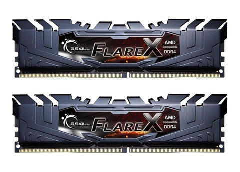 Пам'ять для настільних комп'ютерів G.Skill 32 GB (2x16GB) DDR4 3200 MHz Flare X Black (F4-3200C14D-32GFX) 339361 фото