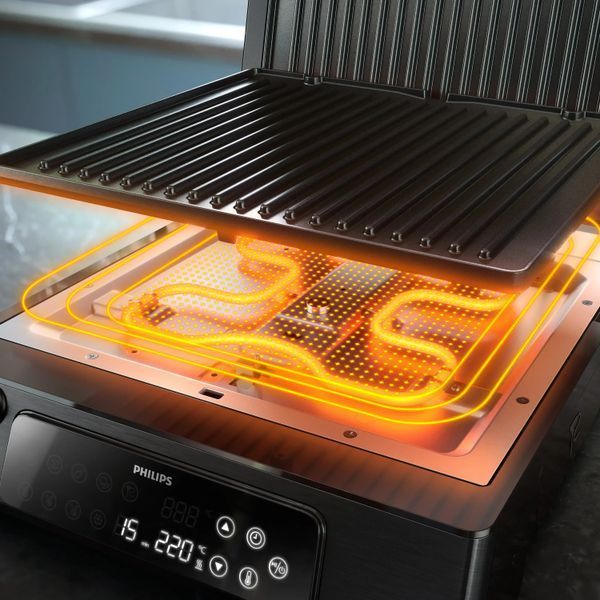 Электрогриль прижимной Philips Series 7000 HD6307/70 568177 фото