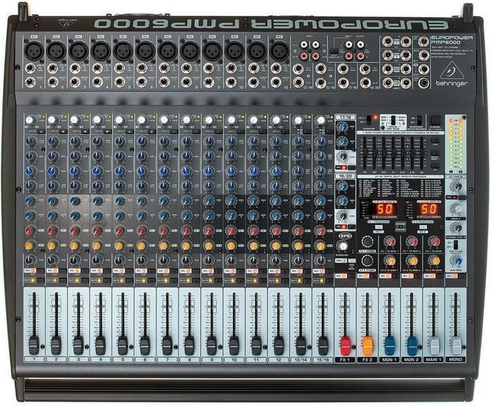 Активный микшерный пульт Behringer PMP6000 600861 фото
