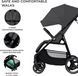 Прогулянкова коляска KinderKraft Trig 3 Granite Grey (KSTRIG03GRY0000) 643755 фото 6