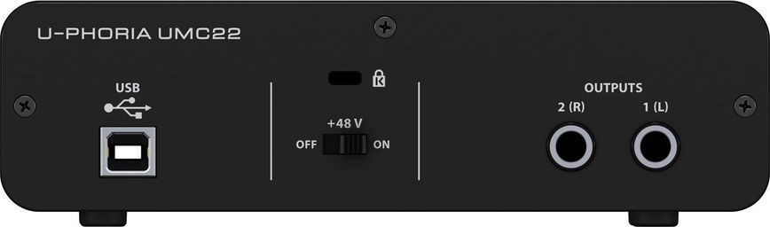 USB аудіоінтерфейс Behringer UMC22 549701 фото