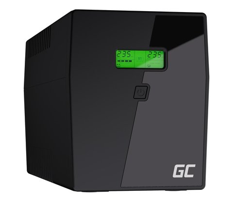 Лінійно-інтерактивний ДБЖ Green Cell UPS04 (1500VA/900W) 316204 фото