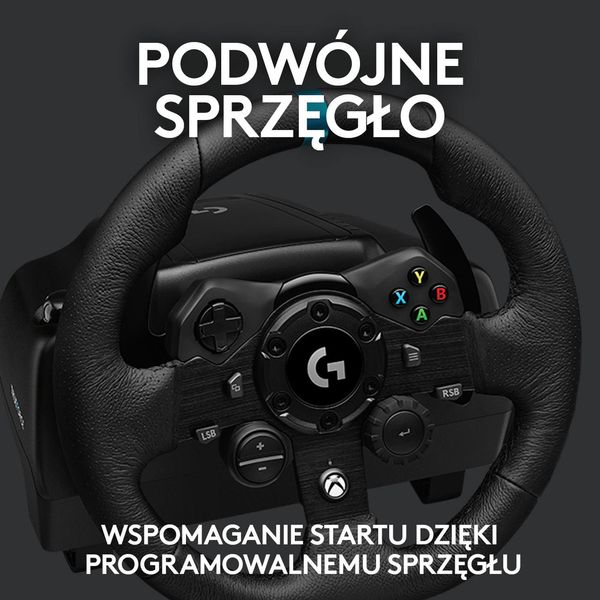 Комплект (руль, педали) Logitech G923 Xbox One/PC (941-000158) 312660 фото