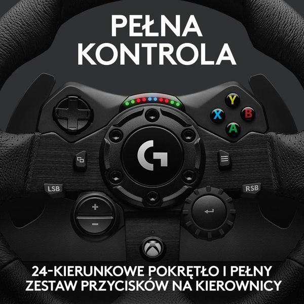 Комплект (руль, педали) Logitech G923 Xbox One/PC (941-000158) 312660 фото