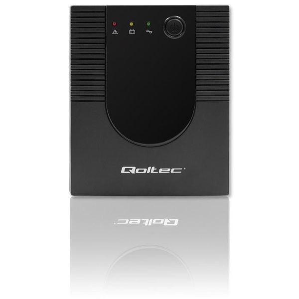 Лінійно-інтерактивне ДБЖ Qoltec Monolith 1200VA/720W (53775) 503201 фото