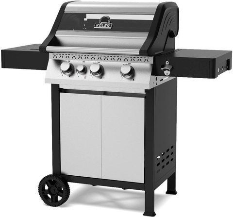 Гриль газовый мобильный Koler Krone Compact Silver (KK-CP/B) 604577 фото