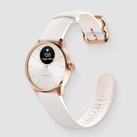 Смарт-годинник Withings ScanWatch Light 37mm White Gold 613281 фото