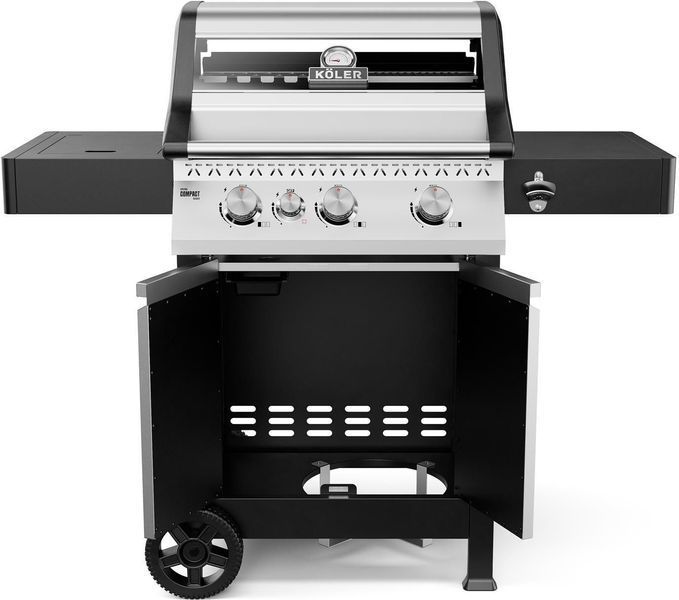 Гриль газовый мобильный Koler Krone Compact Silver (KK-CP/B) 604577 фото