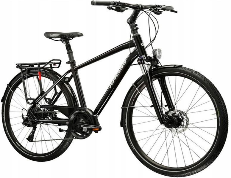 Велосипед міський Kross Trans 7.0 28 2025 Black Matt 603505 фото