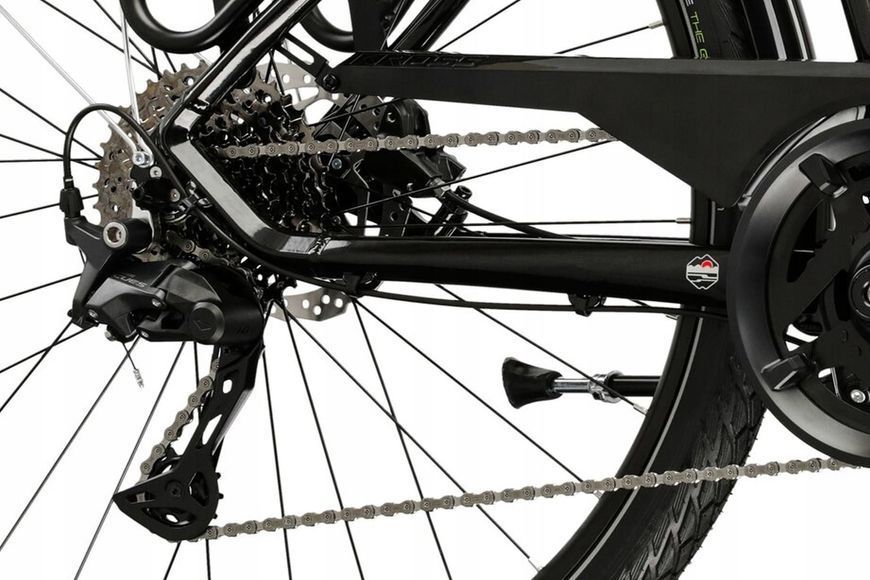 Велосипед міський Kross Trans 7.0 28 2025 Black Matt 603505 фото