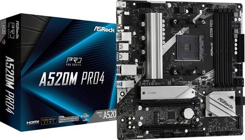 Материнська плата ASRock A520M Pro4 336526 фото