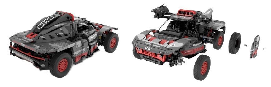 Автомобиль на радиоуправлении Rastar Audi RS Q e-tron E2 1:14 Серый (92206 grey) 643936 фото