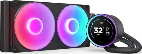 Водяне охолодження Nzxt Kraken Elite 280 RGB 2024 Matte Black (RL-KR28E-B2) 540850 фото