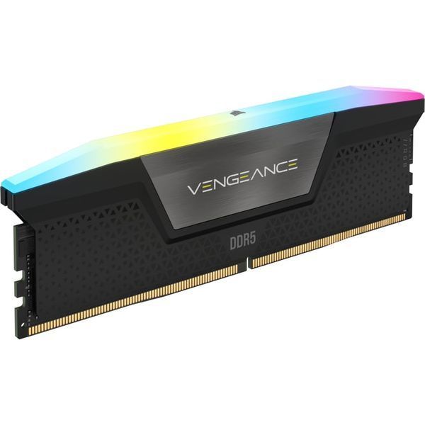 Память для настольных компьютеров Corsair 96 GB (2x48GB) DDR5 5600 MHz Vengeance RGB Black (CMH96GX5M2B5600C40) 522125 фото