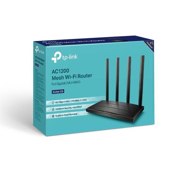 Бездротовий маршрутизатор (роутер) TP-Link Archer C6 224868ua фото