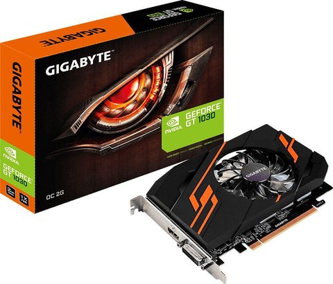 Відеокарта Gigabyte GT 1030 OC 2G (GV-N1030OC-2GI) 350673 фото