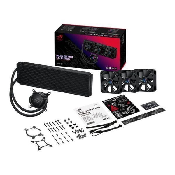 Водяне охолодження Asus Rog Strix LC III 360 (90RC00T0-M0UAY0) 504499ua фото