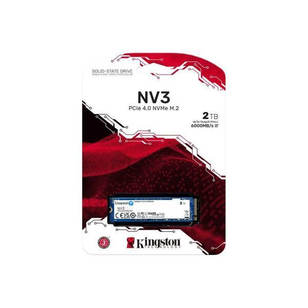 SSD накопичувач Kingston NV3 2 TB (SNV3S/2000G) 515558ua фото