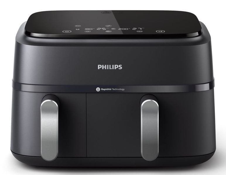 Мультипіч (аерофритюрниця) Philips Dual Airfryer 3000 Series NA351/00 510577 фото
