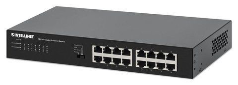 Комутатор некерований Intellinet IES-16GDB (561815) 503307 фото