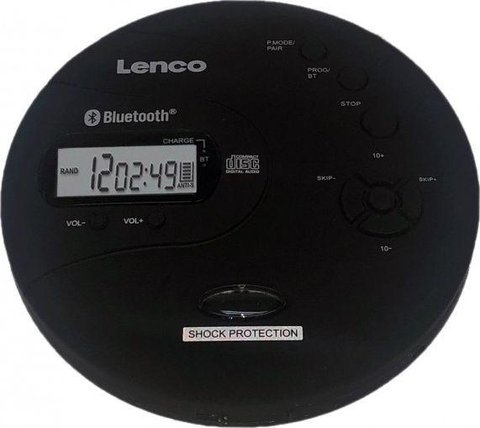 Компактный портативный проигрыватель Lenco CD-300 320279 фото