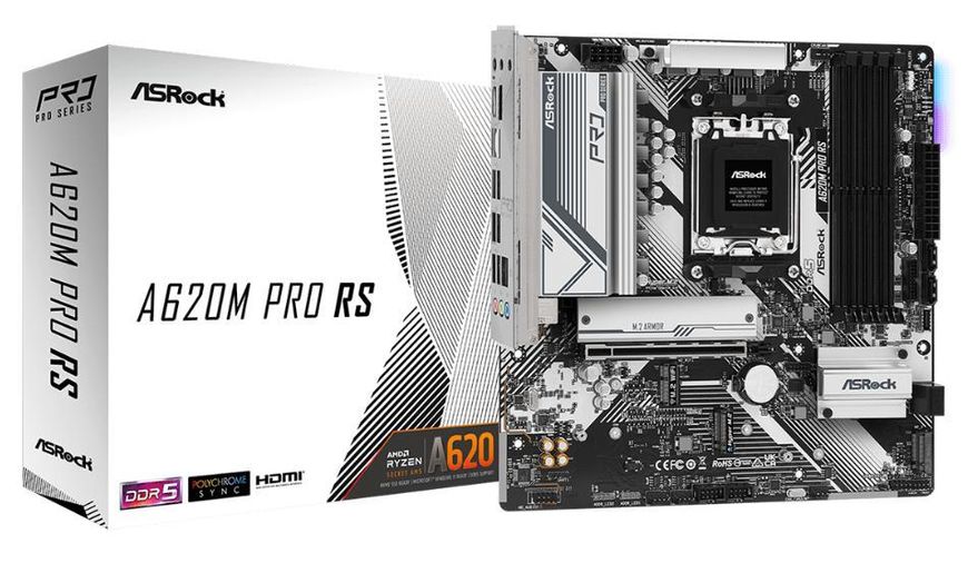 Материнская плата ASRock A620M Pro RS 479753 фото