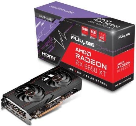 Відеокарта Sapphire Radeon RX 6650 XT PULSE (11319-03-20G) 484871 фото