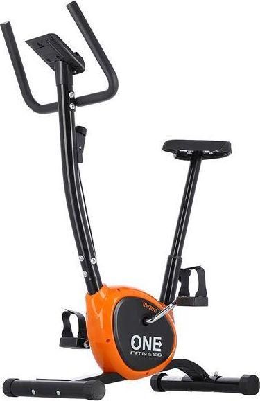 Велотренажер магнитный One Fitness RW3011 Black/Orange 329166 фото