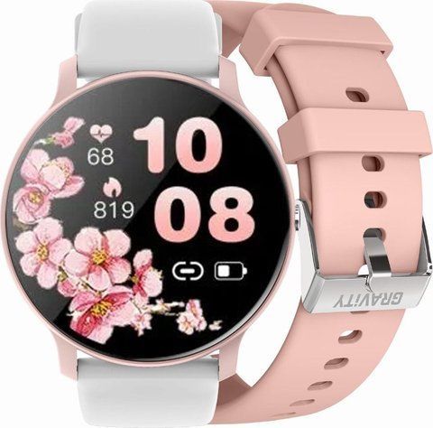 Смарт-годинник Gravity GT1-6 Pro Pink/White 621759 фото