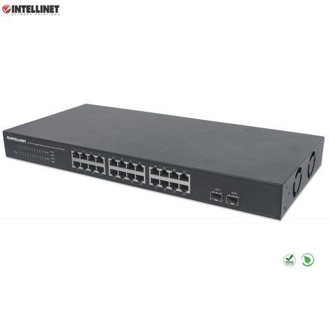 Комутатор некерований Intellinet IES-24G02 (561044) 503346 фото