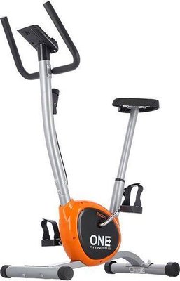 Велотренажер магнітний One Fitness RW3011 Silver/Orange 329168 фото