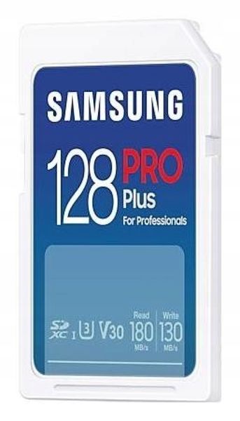 Карта пам'яті sd Samsung pro plus 128gb mb-sd128sb з перехідником USB 1134* фото