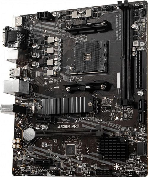 Материнська плата MSI A520M-A PRO 336454ua фото