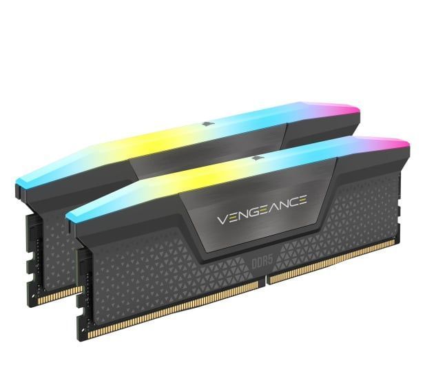 Пам'ять для настільних комп'ютерів Corsair 16 GB (2x8GB) 5600 MHz Vengeance RGB Black (CMH16GX5M2B5600Z40) 643630 фото