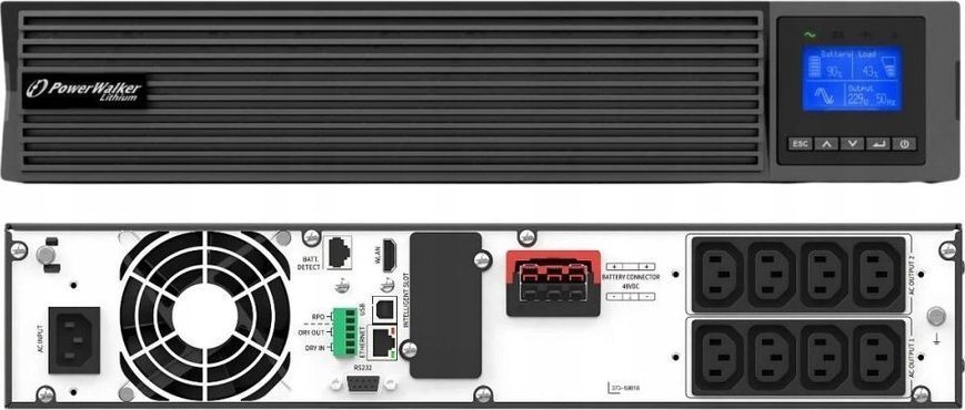 ИБП непрерывного действия (Online) PowerWalker VFI 1500 LICR IOT PF1 591265 фото