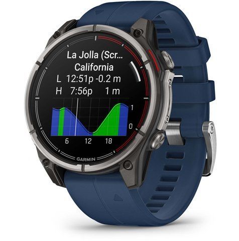 Смарт-годинник Garmin Quatix 8 47 mm Amoled Marine GPS Smartwatch (010-02904-51) 621711 фото