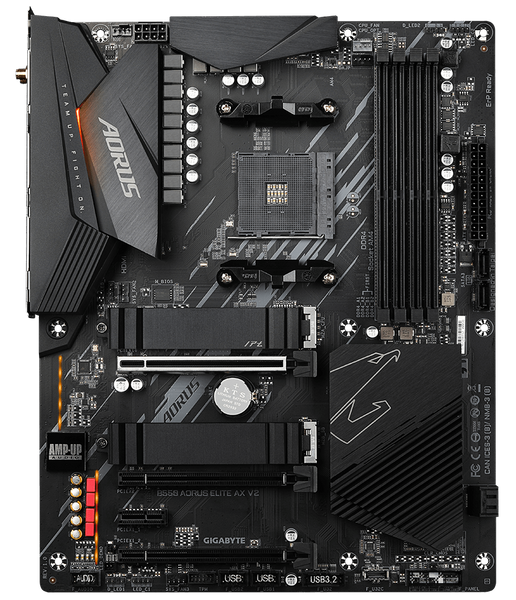 Материнська плата Gigabyte B550 AORUS Elite AX V2 343198 фото