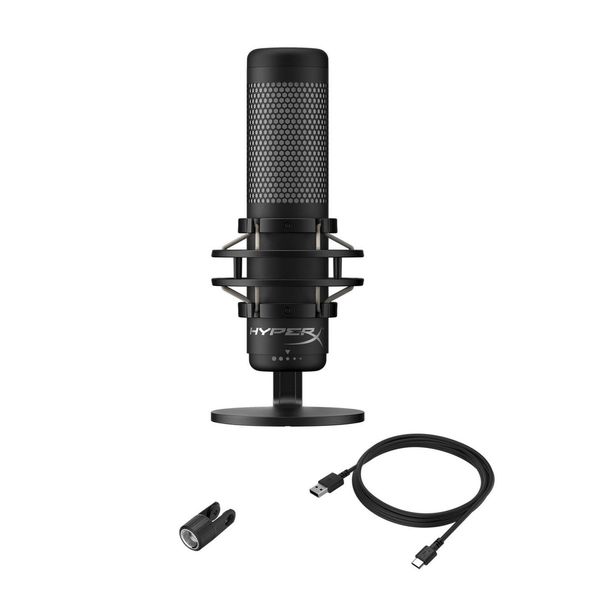 Микрофон для ПК/ для стриминга, подкастов HyperX QuadCast S (HMIQ1S-XX-RG/G) 346365 фото