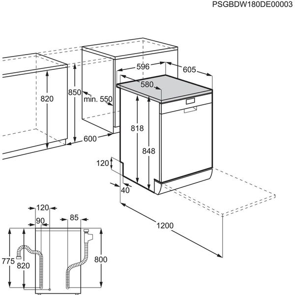 Посудомоечная машина Electrolux ESM 89400 SX 479240 фото