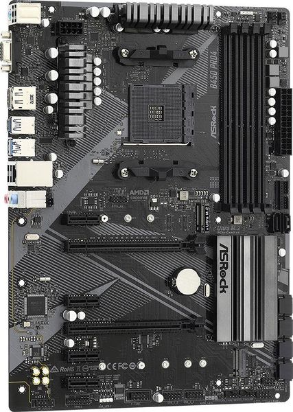 Материнська плата ASRock B450 Pro4 R2.0 343038 фото