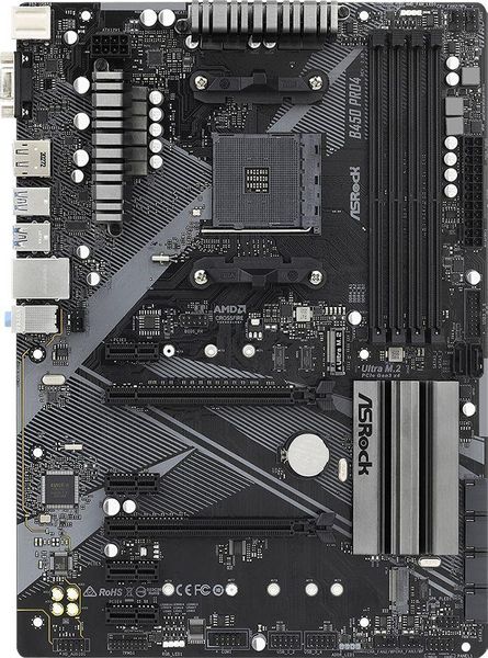 Материнська плата ASRock B450 Pro4 R2.0 343038 фото