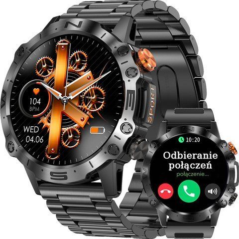 Смарт-годинник Gravity GT20-1 Black 621762 фото