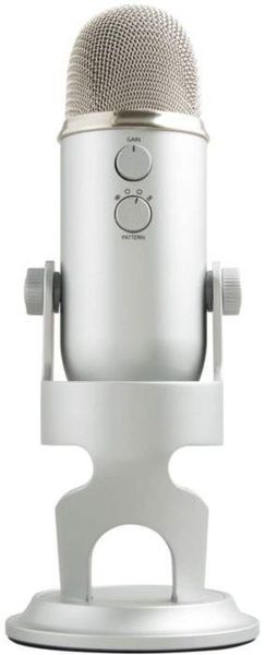 Микрофон для ПК/ для стриминга, подкастов Blue Microphones Yeti Silver 338888 фото