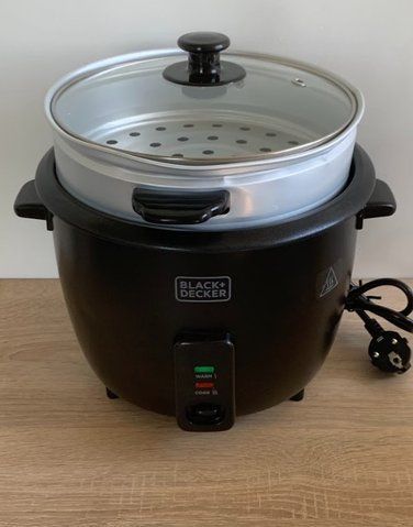Пароварка-рисоварка BLACK&DECKER BXRC1800E 10000132 фото