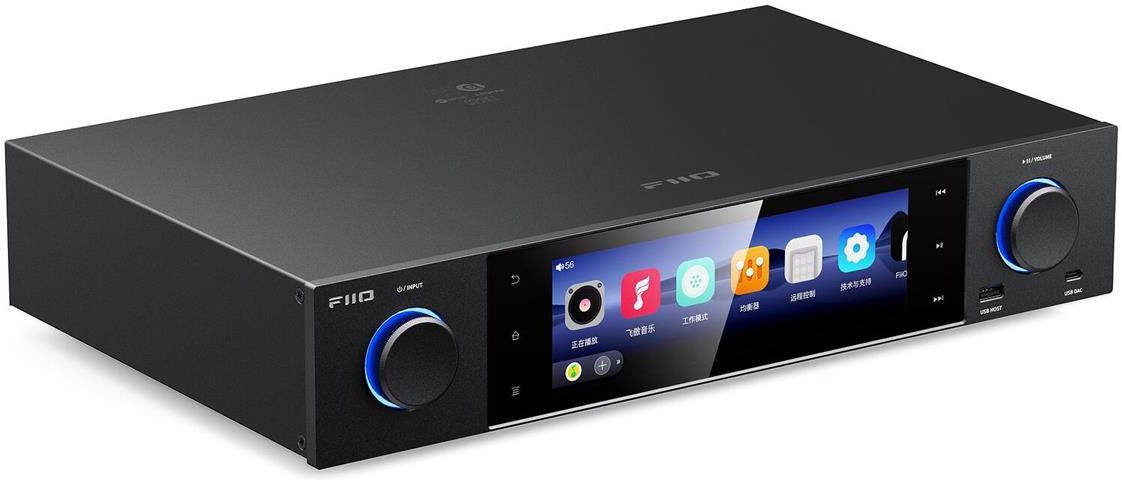 фото Мережевий аудіострімер / ЦАП / попередній підсилювач FiiO S15 Black 3