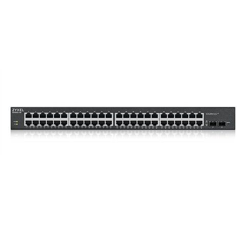 Коммутатор управляемый 2-го уровня ZyXEL GS1900-48HPv2 (GS190048HPV2-EU0101F) 518245ua фото