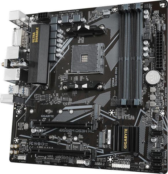 Материнська плата Gigabyte B550M DS3H AC 466145 фото